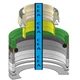 LZ00455 Offset Arm Cylinder Seal Kit Fits Case CX135SR