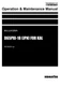 Komatsu D65PXI-18 JPN For KAL Bulldozer Operators Maintenance Manual SN 96001-up
