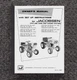 Tractors Operator Manual Jacobsen Chief & Super Chief 800 1000 1200 Garden 3827