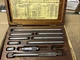 Lufkin Rule Co. 680B Inside Micrometer Set in Wood Case 1-1/2" to 12" USA Made