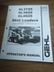 Gehl SL3725 SL3825 SL4625 Skid Steers Operators Manual 1999