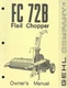GEHL FC 72B FLAIL CHOPPER OWNERS MANUAL