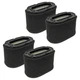 4PK Air Filter Combo Fits Honda Engines GXV340, GXV390