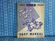 1954 Ford Truck T-700 T-800 Original Tandem Axle Shop Manual