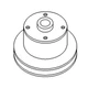 Water Pump Pulley R70435 Fits John Deere 2150 2240 2255 Tractor