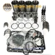 Overhaul Rebuild Kit For Isuzu 4LE2 For Kobelco SK75SR SK70SR-2