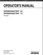 New Holland Workmaster 65, 75 Tractors Operators Owners Manual 47412148 PDF USB