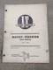 I & T Massey-Ferguson MF285 Tractor Shop Manual, MF-36
