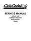 Cub Cadet 7000 Series Model No. 7360SS  Service Manual