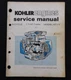 ORIGINAL KOHLER KT17 17hp TWIN CYLINDER 4-CYCLE GAS ENGINE SERVICE MANUAL