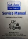 Cub Cadet Garden Tractor 1050 1204 1210 1812 2072 1572 1772 1872 Service Manual