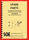 DECKEL SOE Universal Tool Cutter D-Bit Grinder Parts Manual 1465