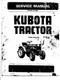 Kubota B6000 1973-1977 Service Manual