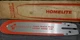 Vintage NOS Homelite Chainsaw 12"  HARD Track PLUS Extra Guide Bar XEL12 XL2 XL 