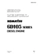 Komatsu 6D105-1,6D105-1A,6D105-1C,6D105-1D B Diesel Engine Service Manual