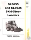 Gehl HL SL3635 & SL3935 Skid Steer Loader Parts Manual