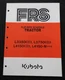 1984-1990 KUBOTA L3350 L3750 L4150 L4150-N TRACTOR FLAT RATE SCHEDULE MANUAL