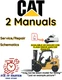 CAT V25D FORKLIFT CATERPILLAR SERVICE REPAIR SCHEMATICS MANUAL PDF ON USB