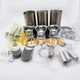 +0.5mm Engine Rebuild Kit For Kubota D722 D722EBH D772B G1900 G1900S W Valves