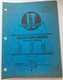 1985 I & T Allis Chalmers Tractor Shop Service Flat Rate Manual No. AC-34