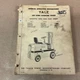 Yale GCR52 2000-4000# PARTS BOOK & SERVICE MAINTENANCE REPAIR MANUAL FORK LIFT