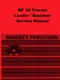 Massey Ferguson MF50 MF50A MF-50 MF 50 Tractor Loader Backhoe Service Manual