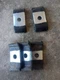 Hydraulic line holders, brackets   good for Case 1845C, 1845B,  70xt, 60xt 40xt 