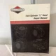 Genuine Briggs & Stratton Twin Cylinder L Head Repair Manual 271172-4/99