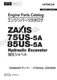 HITACHI ZX75US-5A ZX85US-5A YANMAR 4TNV94L-ZWHBW Engine Parts Catalog Manual