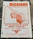 Michigan TLDT-20 Mobile Shovel Crane Dragline Clamshell Brochure DCPA25
