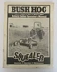 Bush Hog Squealer SQ42 48 60 72 & 84 Rotary Cutter Operator Manual FREE SHIPPING