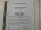SNORKEL TB-120  BOOM LIFT  PARTS MANUAL