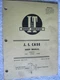 I&T J.I. CASE 400, 700B, 800B TRACTOR SHOP MANUAL