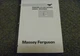 Massey Ferguson Perkins 3.152 Diesel Engine Shop Service Repair Manual