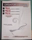TAKEUCHI TL8 TL10 TL12 TRACK LOADER OWNERS OPERATION & MAINTENANCE MANUAL
