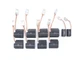Lincoln SA-200 Brushes Black Face: Main-T2687 & Exciter-T7554 (Codes above 7700)