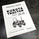 Operators Manual for Kubota L3450 L3650 Tractor Owners Maintenance Adjustments