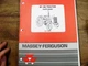 MASSEY FERGUSON MF 290 MF290 TRACTORS PARTS BOOK