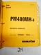 Komatsu PW400MH-6 Material Handler Shop Service Manual  Serial #'s A84210-up