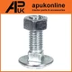 Carriage Bolt & Nut M8 x 25mm for Landini Blizzard 50 60 65 75 85 95 Tractor