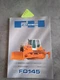 fiat hitachi Bulldozer FD145 Sales Brochure Specification Sheet