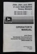 ORIGINAL JOHN DEERE JS60 JS61 JS63 WALK BEHIND PUSH MOWER OPERATORS MANUAL NICE