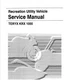 OEM Kawasaki '20-23 Teryx KRX 1000 UTV/ATV Service Repair Shop Manual COMB BOUND