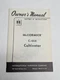 INTERNATIONAL IH MCCORMICK C-254 CULTIVATOR OWNER'S SETUP INSTRUCTION MANUAL