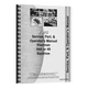 Operator's Manual fits Massey Ferguson TO20 TO30 54A fits Ford 2N 8N 9N