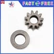 Tractor Steering Pinion Gear & Bushing kit For 717-1554 941-0656A Cub Cadet LTX
