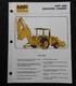 1970's MASSEY-FERGUSON "MF 40B BACKHOE LOADER TRACTOR" SPECIFICATIONS BROCHURE