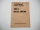 1986 Komatsu 4FE1 Diesel Engine FD 10 14 15 18L -14 Forklift Parts Book