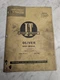 OLIVER SUPER 55 550 MANUAL NO O-11 SHOP SERVICE REPAIR MAINTENANCE I&T IT I T