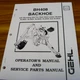 Gehl BH408 Backhoe for SL6635 Skid Loader Parts Catalog & Operator Manual xz